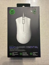 Razer DeathAdder Essential White Wired Gaming Mouse 6400 DPI USB Ergonomic - NEW picture