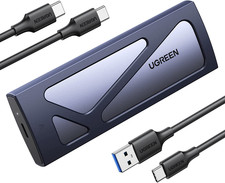 UGREEN SSD Enclosure, Tool-Free USB C External, 10Gbps M.2 Nvme to USB Adapter/R picture