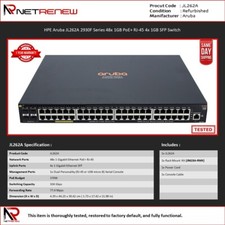 HPE Aruba JL262A 2930F Series 48x 1GB PoE+ RJ-45 4x 1GB SFP Switch picture