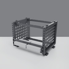 10 Inch Rack Mount 1U for 2x GL.iNet Comet PoE GL-RM1PE KVM Homelab PETG picture