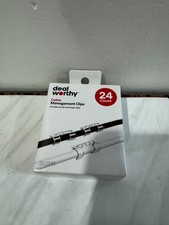 deal worthy Cable Management Clips 24ct picture