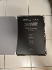 KENDALL + KYLIE Black Lace Print Tablet Folio Cover fits iPad 5th Generation 9.7 picture