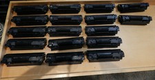 17 EMPTY HP LaserJet 78A Black Toner Cartridges CE278A ORIGINAL, NEVER REFILLED picture