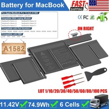 ✅LOT A1582 A1502 Battery For MacBook Pro 13