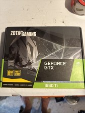 ZOTAC Gaming GeForce  GTX 1660 TI 6GB 192 Bit GDDR6 Graphics Card New Sealed picture