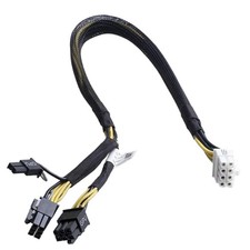 0N08NH 09H6FV for Dell PowerEdge R720 R730 R7910 6+8PIN Split GPU Power Cable N0 picture