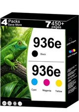 936XL 936e Ink Cartridge Combo Pack For HP OfficeJet Pro 9125e 9120e 9730e 9135e picture
