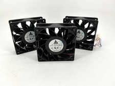 Lot of 3 Delta Electronics FFB1248EHE DC Brushless Axial Fan 0.75A 48VDC picture