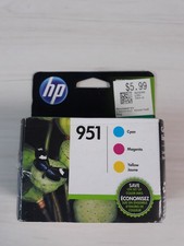 NISB HP 951 - 3PK COLORED INK  09/2017 Exp SEALED BOX picture