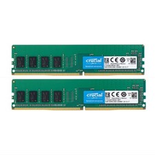Crucial 8GB 2X 4GB DDR4 2400MHz PC4-19200 Desktop UDIMM Memory Ram CT4G4DFS824A picture