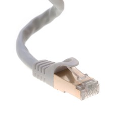 Cat7 S/FTP Ethernet Patch Cable High-Speed 600MHz Gray 30FT-200FT Multi Pack LOT picture