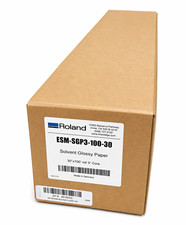 Roland Solvent Glossy Photo Paper White 30 in x 100 ft 100 gsm ESM-SGP3-100-30 picture