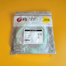 🔥10PK ~ FS.com OM3 50/125 Multimode Fiber Optic Pigtail SC/UPC 1M🔥 picture