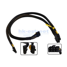 Inspir 5468 M5 M6 Server Motherboard 8pin to GPU RTX3070 2x12pin Power Cable picture