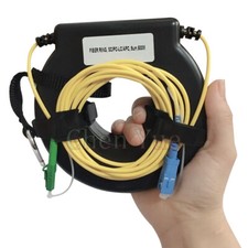 500m Mini OTDR Launch Cable Box Fiber Ring Drum Test SC UPC-LC APC SM G652D picture