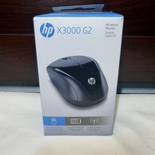 HP X3000 G2 Wireless Mouse - Ambidextrous 3-Button Control, Scroll Wheel 1600 DP picture