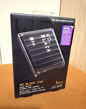 Western Digital WD_BLACK P10 5TB Portable HDD USB, 2.5in, USB-Powered, Black picture