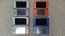 Lot of 4 Nintendo 3DSXL RED-001 for Parts or Repair picture