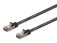 Monoprice Cat7 Ethernet Network Patch Cable - 100 feet - Black | 26AWG, Shielded picture