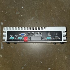 Axiomtek eBOX685-190-FL-16SN Fanless Industrial Mini PC Silver I/O Ports picture