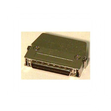 Single Ended Active Terminator SCSI II HPDB50 Half Pitch DB50 EMI Shielded Male picture