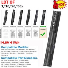 🧡LOT 30x V104 VI04 Battery HP ProBook 450 G2 G3 440 G2 756743-001 756478-422 picture