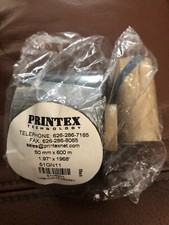 25 Rolls Of Thermal Transfer Rolls (Printex Tech)50mm X 600m Compatible W/ Zebra picture