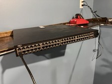 Dell E09W X1052P 48 Port Gigabit Ethernet SFP+ Poe Switch picture