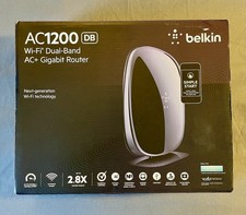 Belkin AC1200DB Dual Band Wireless Wi-Fi Router 1200Mbps AC+ Gigabit Ethernet picture