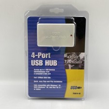 Vintage Belkin USB 4-Port Hub F5U014-OE Office Essentials With Adapter picture