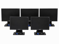 Acer V193HQ Lot of 5 LCD Monitors 19-22.9in 1280x1024 4:3 VGA Black picture