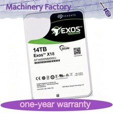 1PCS ST14000NM000J Compatibe Seagate Exos X18 14 TB SATA 6Gb S 256 MB 7200 Rpm picture