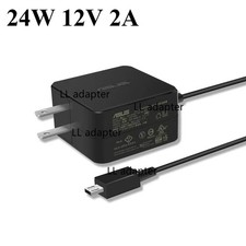 Genuine 24W 12V 2A ASUS Adapter for Chromebook Flip C100 C100P C100PA Charger picture