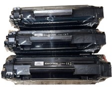 3PACK CF283A 83A Laser Toner cartridge Compatible for HP LaserJet Pro MFP M125nw picture