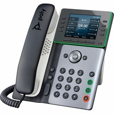 Poly Edge E320 IP Phone - Corded - Corded - Bluetooth - Desktop, Wall Mountable picture