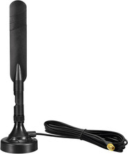 Eightwood 4G LTE Antenna with Magnetic Base, MIMO SMA Male Antenna picture