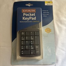 Kensington Pocket Wired KeyPad with 2-Port USB Hub, Model #33006 picture