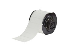 Brady B33-18-8591-WT - Polyester Labels, All Weather, for B33, White, 1' x 3', picture