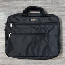 Samsonite 1910 Black Laptop Carrying Bag Case Work Travel Business Briefcase picture