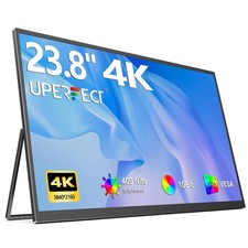 23.8 Inch 4K Portable Monitor 3840x2160 USB-C Screen Gaming Monitor for PS Xbox picture
