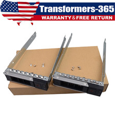 X7K8W Hard Drive Tray Caddy for Dell PowerEdge Server 3.5 Inch Replacement 2PCS picture