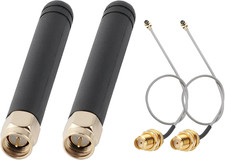 2 PCS Lora Antenna 915Mhz 2DBI with U.F.L I-P.EX to SMA Connector for Lora picture