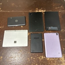 DAMAGED Lot of 6 TABLETS Mix Bundle OEM Original Parts BEING SOLD FOR PARTS ONLY picture