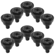 10Pcs Durable Iron Hard Drive Screws with Shock Absorption for Computer Hdd SSD picture
