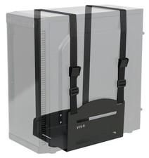VIVO Universal PC Adjustable Wall Mount Steel Bracket Computer Case Strap Holder picture