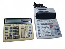 Sharp Elsi Mate EL-2135 & EL-1801V Printing Calculators China Paper Roll Printer picture