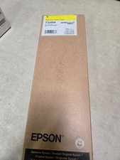 Genuine Epson Yellow Ink Cartridge T56N4 Date: 2028 picture