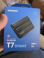 Samsung T7 Shield 1TB External SSD - Black (‎MU-PE1T0S/AM) picture