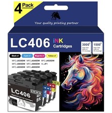 LC406 Ink Cartridges Compatible for Brother LC406 LC406XL LC 406XL. . picture