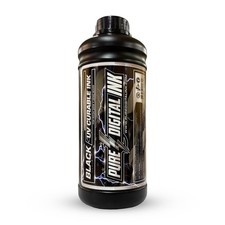 Pure Digital Ink UV BLACK 1 liter for Konica & Ricoh Gen 4,5,6 heads picture